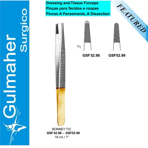 Bonney Forces, 1x2 Teeth, Tungsten Carbide 18cm Bonney Forces, 1x2 Teeth, Tungsten Carbide 18cm